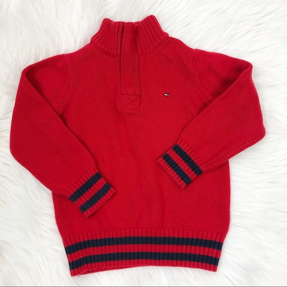 Tommy Hilfiger Other - Tommy Hilfiger red sweater size 3T